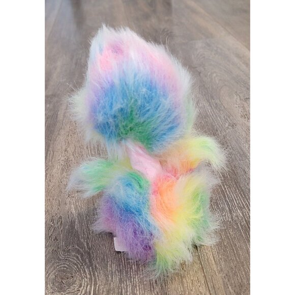 TY Beanie Boos Asha Rainbow Ostrich No Hang Tag - Picture 4 of 7